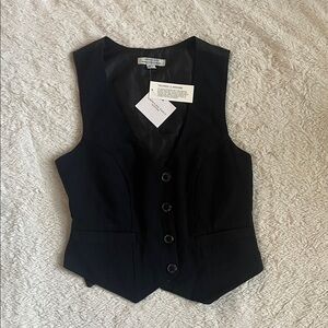 American Eagle Outfitters Black Vest
